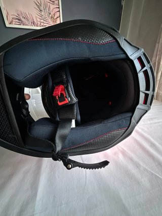 Casco Moto MT Blade Naranja/Gris