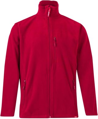 Chaqueta polar microfibra verde caza