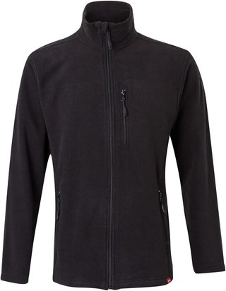 Chaqueta polar microfibra verde caza
