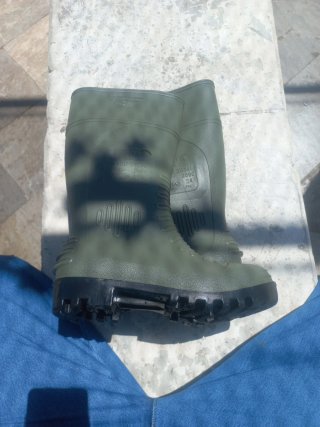 Botas de agua seguridad Panter verdes