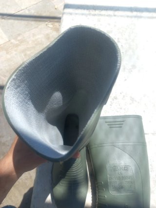 Botas de agua seguridad Panter verdes