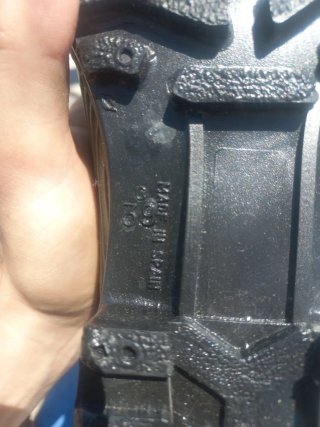 Botas de agua seguridad Panter verdes