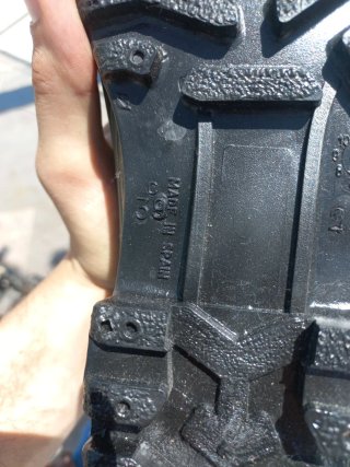 Botas de agua seguridad Panter verdes