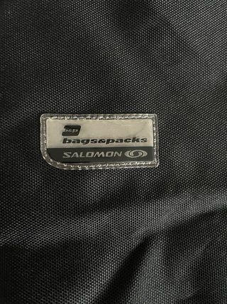 Borsa per scarponi da sci vintage Salomon anni '90