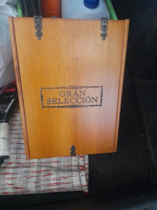 Caja de madera para vinos Gran Selección