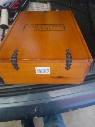 Caja de madera para vinos Gran Selección