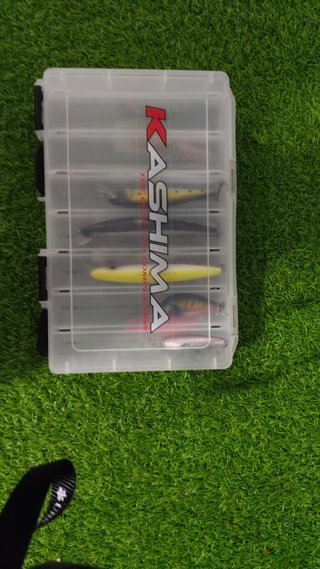 2 cañas de pesca + 2 carretes + kit de pesca