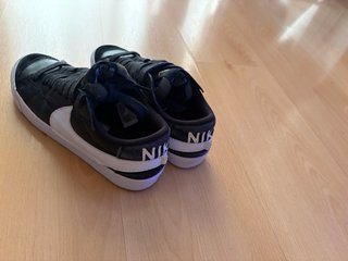 Nike Blazer Low '77 Zapatillas Negras Blancas