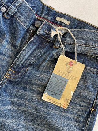 Vaqueros Polo Ralph Lauren Slim 381 - Talla 16