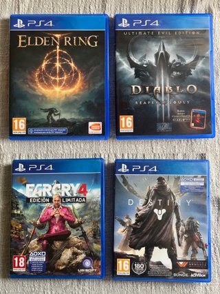 PS4 Sony 18 juegos y 1 mando