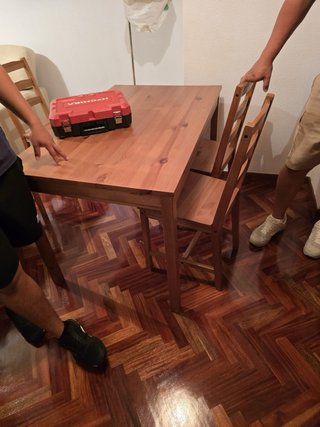 Comedor de madera