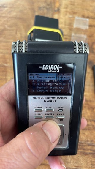 Grabadora Edirol Roland R-09HR WAV/MP3