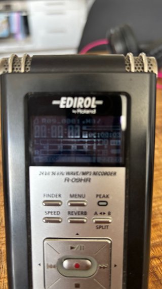 Grabadora Edirol Roland R-09HR WAV/MP3
