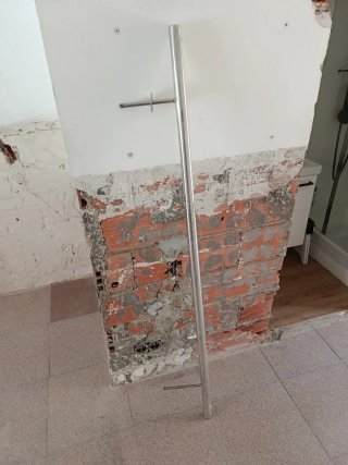 Barandilla Acero Inoxidable 165 x 35