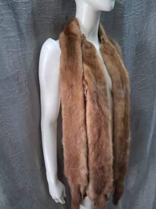 Stola scialle in pelle