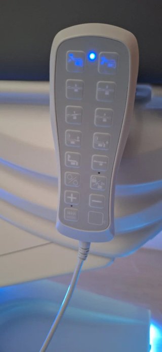 Camilla articulada eléctrica medicina estética