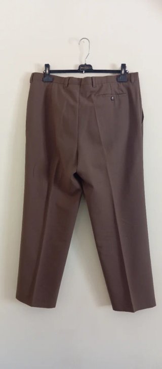 Pantalón de traje Burberry marrón