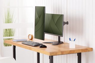 DIGITUS soporte ergonómico ajustable monitores