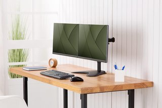 DIGITUS soporte ergonómico ajustable monitores