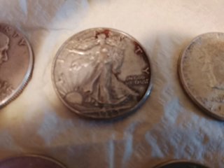Lote 11 Monedas USA y Canadá - 3 Plata