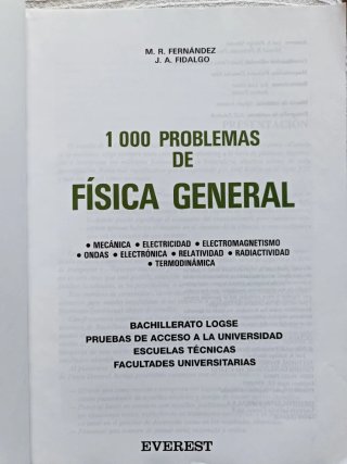 1000 problemas de física general