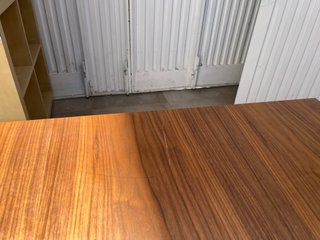 Mesa de comedor madera y metal