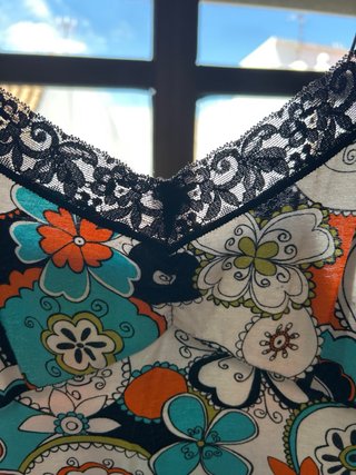 Minivestido floral verano Talla M