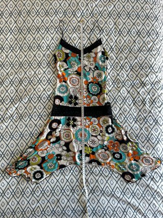 Minivestido floral verano Talla M