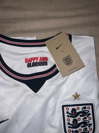Camiseta Inglaterra Mundial 2026 Nike Blanca