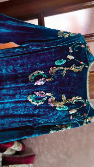 Traje Moruno Caftán Fiesta Terciopelo