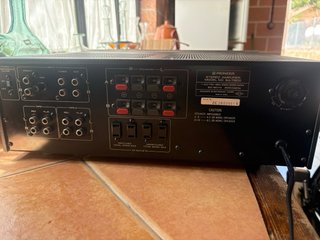 Amplificador Pioneer SA-7800 Plata