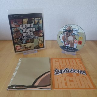 Grand Theft Auto: San Andreas + mappa/poster PS3