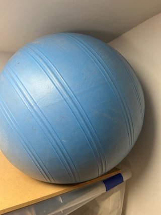 Pelota de Pilates Azul