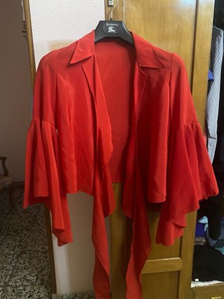 Blusa oficial Contrabandista manga acampanada