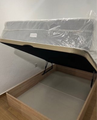 Camas canapé y colchón 135x190 en oferta!
