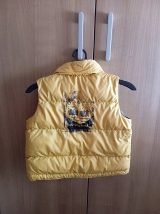 Chaleco Timberland niño amarillo