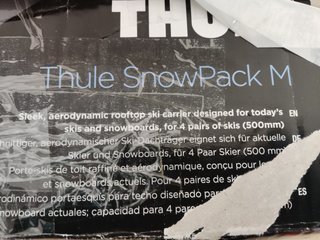 Thule snowpack m, portasci aerodinamico