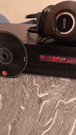 Reproductor CD Yamaha CX-730E Negro