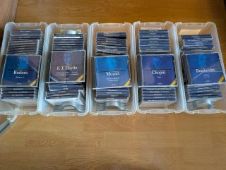 Lote Películas, series en DVD y CDs música clásica