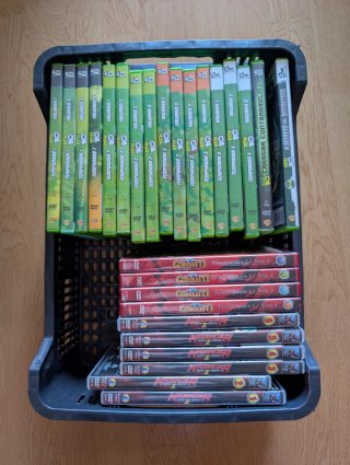 Lote Películas, series en DVD y CDs música clásica