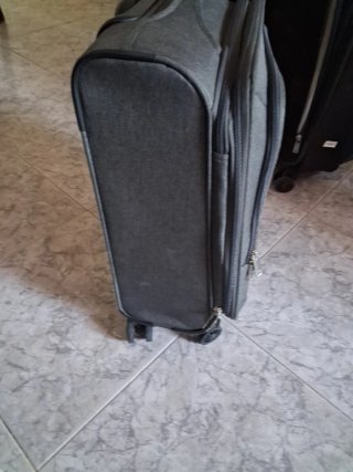 Maleta de cabina ASLEN gris 55x35x20