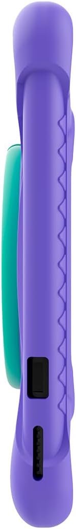 Funda silicona protección niños tablet morado