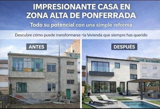Chalet en venta en Zona Alta en Ponferrada