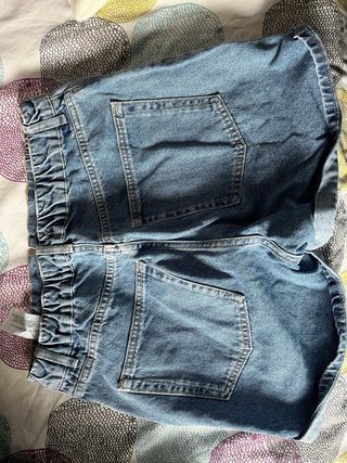 Pull&Bear Shorts Tejanos Azules Talla M