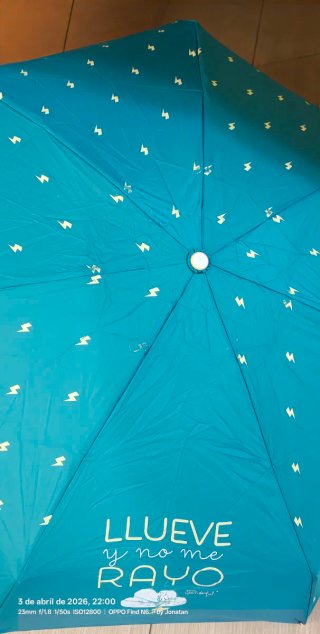 Paraguas Mr Wonderful Llueve y no me rayo