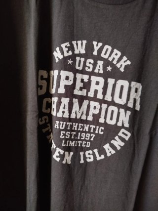 Camiseta Yuli Hombre XXXL Negra