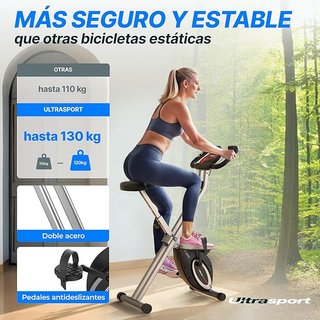 Bicicleta de entrenamiento plegable