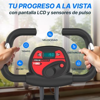 Bicicleta de entrenamiento plegable