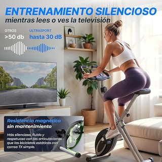 Bicicleta de entrenamiento plegable