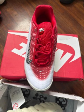 Nike Zapatillas Deportivas Rojas y Blancas